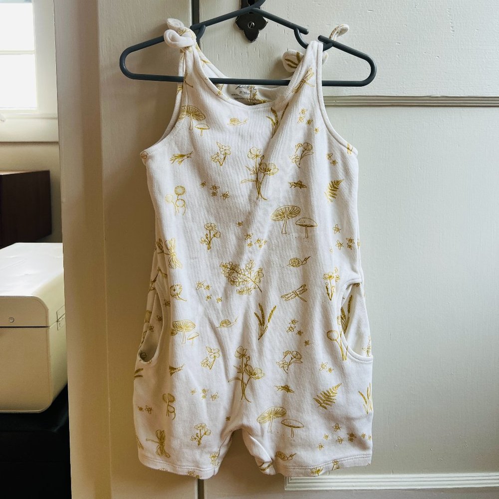 Pehr Tie Shoulder Romper - Botanica